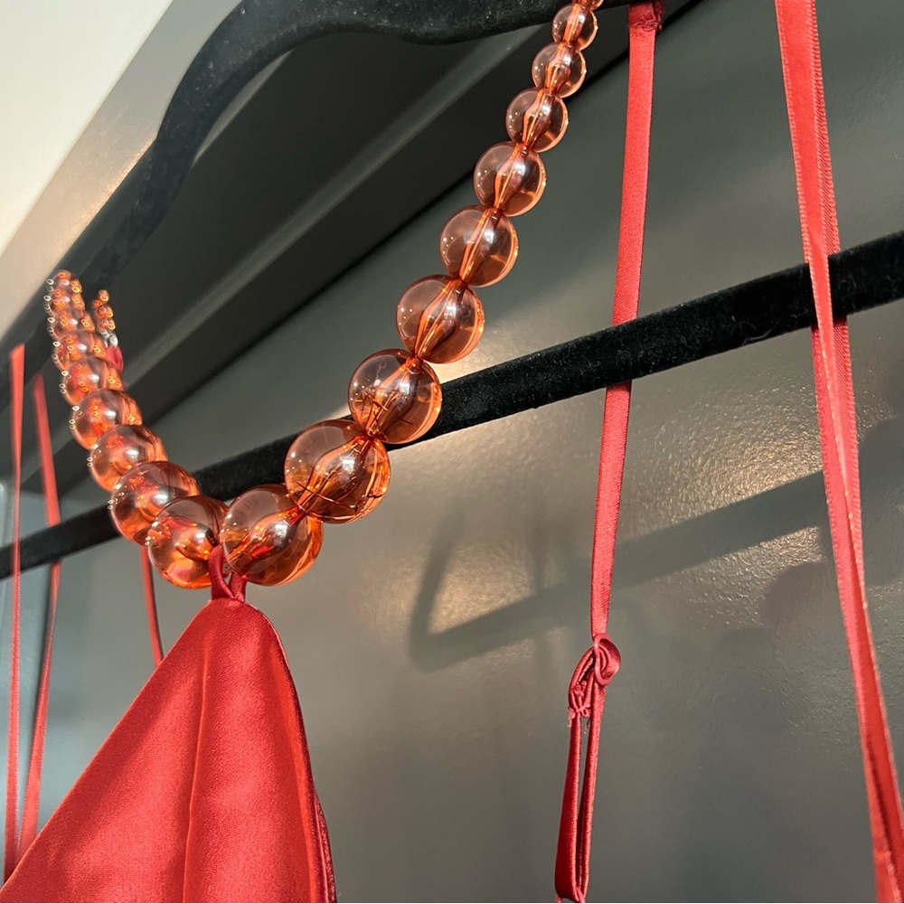Staud Cadence Maxi Dress in Rust red Size 6 - Picture 8 of 14